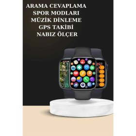 Resim Renkli Kablosuz Kulaklık ve Akıllı Saat 5.0 Bluetooth, Şık ve Kullanışlı Takım 