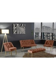 Resim Venqm Metal Çay Seti Embaaa41 Çok Renkli 