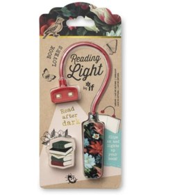 Resim Empressco Karanlık Çiçek Desenli Kitap Okuma Lambası, Rahat Okuma Deneyimi 