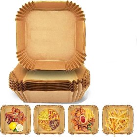 Resim Pileli Store 50 Adet Fritöz Pişirme Kağıdı 