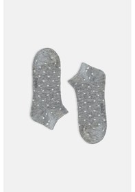 Resim Suwen Dotty Patik Çorap Sc1549050 Gri 