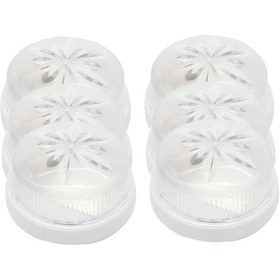 Resim Sunlight Glop Tavan Lambası Armatürü E27 Tek Duy 6 Adet Beyaz 