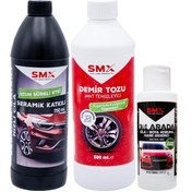 Resim SMX Demirtozu&jant Temizleyici -seramik Katkılı Hızlı Cila-3'ü1 Arada Hare Giderici&boya Koruma&cila 
