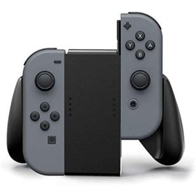 Resim Konsol İstasyonu Nintendo Switch Siyah Joy - Con Controller Grip Kol Tutucu 
