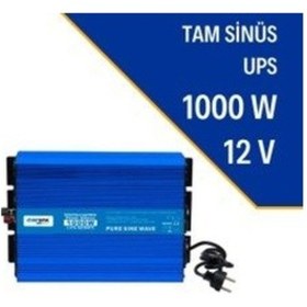 Resim 1000w-12v Tam Sinüs İnverter ups 