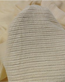 Resim Sarı Renkte %100 Viskon Kadifemsi Kumaş 140x175cm-11407 