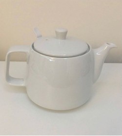 Resim Arçelik Uyumlu 3285 Pı Semaver Beyaz Porselen Demlik Süzgeçsiz 