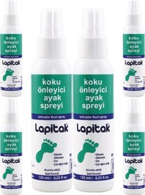 Resim Lapitak Koku Önleyici Ayak Spreyi 6 x 125 ML 