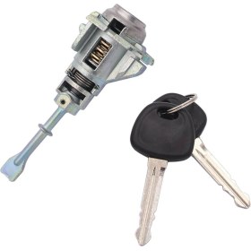 Resim Skyeyyt Sol Sürücü Kapısı Kilidi Silindir 2 Keys 81970-2A00 06-10 Hyundai Elantra Için Uygun (Yurt Dışından) 