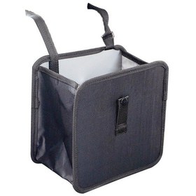 Resim Katlanabilir Araba Çöp Kutusu Çöp Bidonu Çöp Torbası Asılı Araba Depolama Çantası - L 