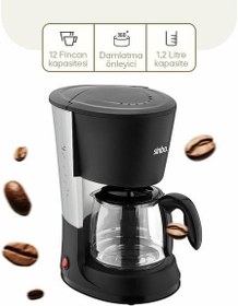 Resim Sinbo 2'si 1 Arada Filtre Kahve Ve Çay Demleme Makinesi 