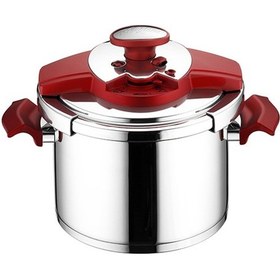 Resim Aryıldız Milano Rose Düdüklü Tencere 5,5 Litre Çok Renkli 