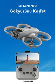 Resim MO DOU S11 MINI NEO Akıllı Drone HD Kamera | Otomatik Takip, Avuç İçi Kalkış, Lens Modu,Mini Drone 
