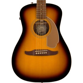 Resim Fender Malibu Player Elektro Akustik Gitar - Sunburst / Walnut 