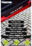 Resim Mazda Rx-8 Kapı Ve Bagaj Eşiği Çizilme Önleyici Karbon Folyo Koruma Seti Rx-8 Yazılı 
