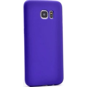 Resim Smcase Samsung Galaxy S7 Edge Kılıf Premier Silikon Kılıf Mor 