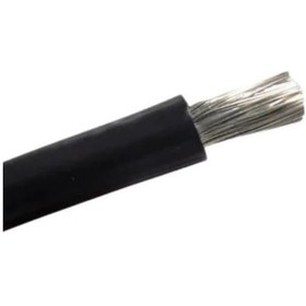 Resim 6mm 4 Mt Siyah Akü Kablosu Kalaylı Tekne Karavan Siyah Marin Akü Kablosu 4mt 