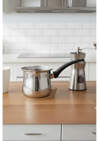 Resim Paslanmaz Çelik Cezve 100 Ml 