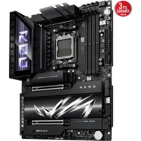 Resim ASUS ROG CROSSHAIR X870E HERO AMD AM5 DDR5 ATX 