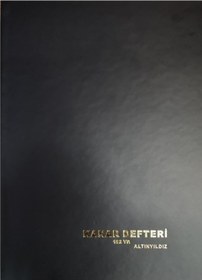 Resim Genel Markalar Altınyıldız Karar Defteri 192 Yaprak Ciltli Kr-107 