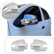 Resim Renault Symbol Uyumlu 2013 ve Üzeri Ayna Kapağı Abs Krom Kaplama 