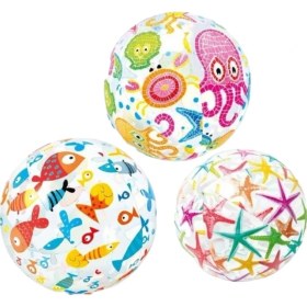 Resim MCM Group Intex 51 cm Meyve Desenli Deniz Topu - 59040 (Lisinya) 