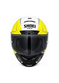 Resim Shoei X-14 X-fourteen R1 Sarı Kapalı Motosiklet Kaskı - Şeffaf Vizor Sarı - Siyah 