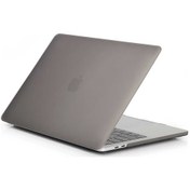 Resim Macbook Uyumlu 13.3’ Air M1 Zore MSoft Mat Kapak-Gri Gri 
