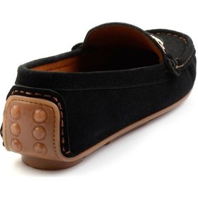 Resim Siyah Kadın Loafer Ayakkabı K01309100502 Siyah 