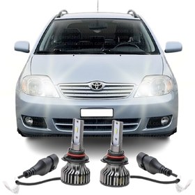 Resim Toyota Corolla Uyumlu E120 LED UZUN FAR AMPULÜ PHOTON MONO HB3 