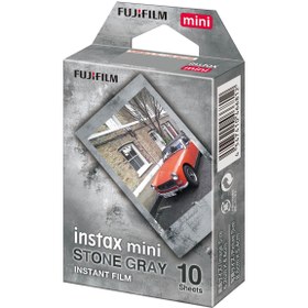 Resim Instax Mini Stone Gray 10'lu Özel Film 