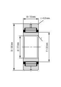 Resim Na 4904 Igneli Rulman 20X37X17 495020909 