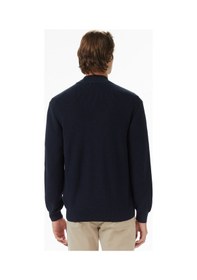 Resim Nautica Erkek Lacivert Classic Fit Hırka Düz S57306t Lacivert 