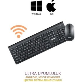 Resim Multimedya Q Klavye Ve Mouse Seti Renkli 