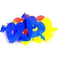 Resim Seven Kardeşler Bisiklet Süs- Büyük Kalp Palet 