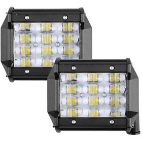 Resim Knmaster Muscle 72w Bar Tipi Off Road Led Sis Farı 