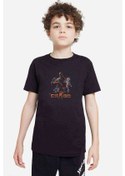 Resim Cs Go Baskılı Unisex Çocuk Siyah T-Shirt 
