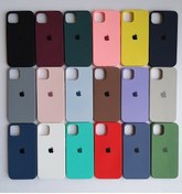 Resim Iphone 13 Lansman Içi Kadife Silikon Logolu Kilif 513851530 