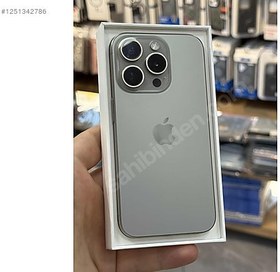 Resim Apple iPhone 15 Pro İkinci El TR | 128 GB | Natürel Titanyum 