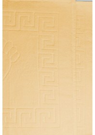 Resim 10 Lu Otel Ayak Havlusu Bukle Ayak İzli 50x70 Cm Renkli 16/2 Avs 250 Gr Kahve 