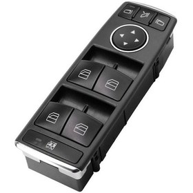 Resim Mercedes W204 W212 Ön Sol Cam Dügmesi Ayna Katlamali Tip 550648619 