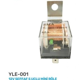 Resim Mini Role 125 5 Uçlu 40ah Led Li Şeffaf Su Geçirmez Çift Platin 25 Adet 
