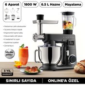 Resim KİNGPRO Damboo Ksm4001 Mutfak Şefi Antrasit 