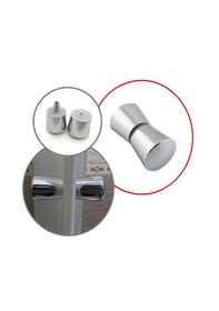 Resim Ayrıntıshop Duşakabin Cam Kapı Kırılmaz Metal Krom Kaplamalı Kulplar 1. Kalite Krom 