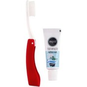 Resim VEPA Diş Macunu 15 ml + Diş Fırçası Seyahat Seti 