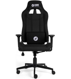 Resim Fab V4 Kumaş Oyuncu Koltuğu Siyah 