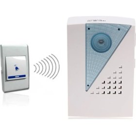 Resim Uzaktan Kumandalı Kablosuz Wıreless Kapı Zili 