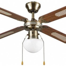 Resim Easy Tekno Lari Tavan Vantilatörü Ahşap Kanat 