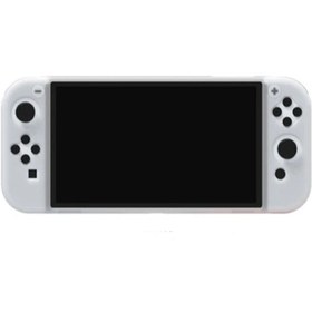 Resim Dobe Nintendo Switch OLED El Destekli Grip Tasarımlı Koruyucu Silikon Kılıf 