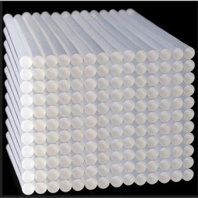 Resim 50 Adet İnce Silikon Sıcak Mum Silikon Çubuk Tabanca Mumu Silikon Tabancası Mumu 1.kalite Tutuculuk 